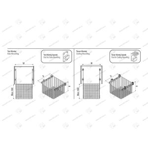 S-6361-A Выдвижная корзина Starax (большая) с телескоп. напр. 400 мм. (355-375x465x360) S-6361-A Выдвижная корзина Starax (большая) с телескоп. напр. 400 мм. (355-375x465x360)