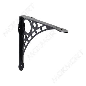 Менсолодержатель «Бриз», отделка черный бархат (матовый), комплект 2 штуки