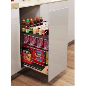 Корзина 300 для карго мини нижнего Вариант Мульти  металл хром WE29.0005.01.001