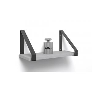 Полкодержатель ULTRA P310BL.4  Матовый чёрный