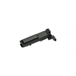 Петля JETLine clip-on D35мм с доводчиком для накладных фасадов из алюм профиля, чёрный никель 