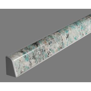 8081/S Плинтус для столешницы  Amazonite//TwinC 32*4200-Grey-05