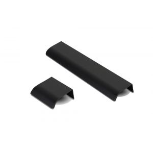 Ручка-профиль накладная 6603 L597мм., м.ц.480мм мат.черный R6603A.480BLQ