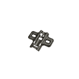 Монтажная  планка петли JETLine H2 под саморезы, черный никель H800A.212BLJU