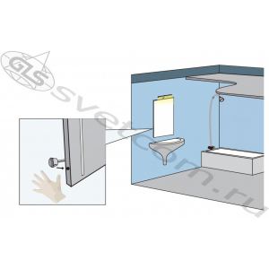 PM-218C | выключатель на взмах с датчиком 17,5мм (220V/250W)