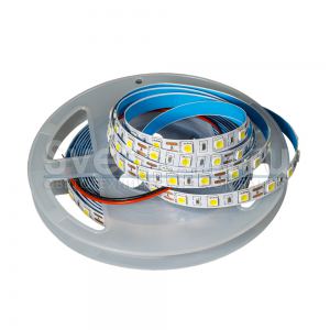 04.800.00.158 Лента G3, 5050 IP20, 60LED/м 6000К 12В 12Вт/м, CRI>80 5м*10мм провод 2*0,35мм L=25см