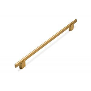 Ручка мебельная 8856, м.ц.320мм, длина 384мм, алюминий брашированное золото RM8856.320BG