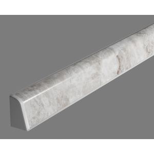 8060/S Плинтус для столешницы Smoky Quartz//TwinC 32*4200 - Ice-14