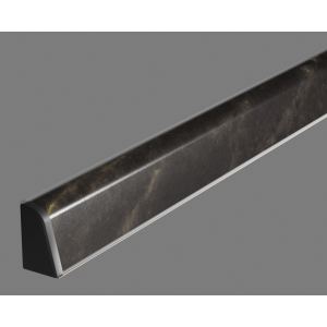 Плинтус для столешницы 8086/S Night Quartzite//TwinC 32*4200-Black-11