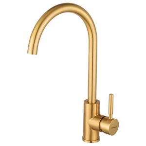Смеситель Hoffger 385 Gold (Золото)  U-обр.,