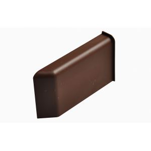 Декоративная крышка Scarpi-4 пластиковая, коричневая правая