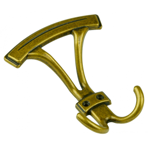 Мебельный крючок K305.02EAB.2 Европейская старинная латунь