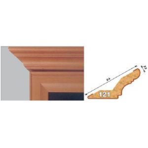 Профиль-карниз WoodProfill 121 без ПВХ (2,8м)   (10уп)