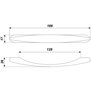 RS269BSN.4/128 (Ручка мебельная) (20)