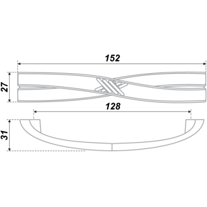 RS405EAB.3/128 (Ручка мебельная) (20)