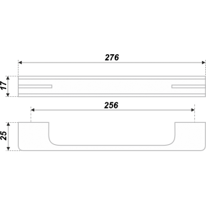 RS267CP/BL.4/256 (Ручка мебельная) (25)