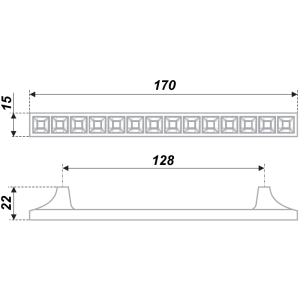 RS420CP/CrT.4/128 (Ручка мебельная) (20)