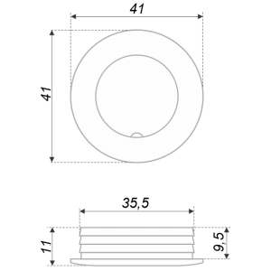 RC419CP.1 (Ручка мебельная) (50)