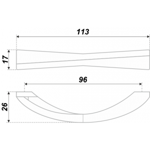 RS276CP/BSN.4/96 (Ручка мебельная) (25)