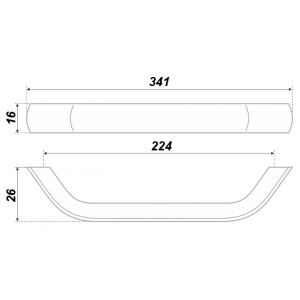 RS062CP.4/224 (Ручка мебельная) (25)