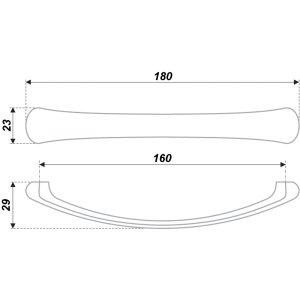 RS187CP.4/160 (Ручка мебельная) (10)