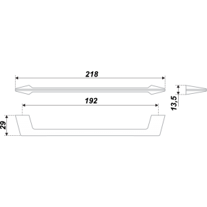 RS180SC.4/192 (Ручка мебельная) (15)