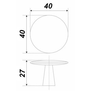 Ручка-кнопка RC035CP.4 хром