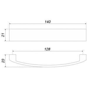 RS191BSN.4/128 (Ручка мебельная) (20)