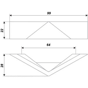 RS268CP.4/64 (Ручка мебельная) (25)