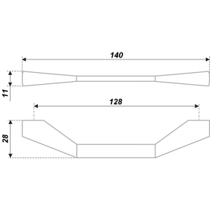 RS186SN.4/128 (Ручка мебельная) (20)