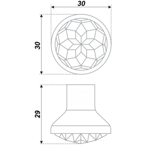 RC421CP/CrT.4 (Ручка мебельная) (24)