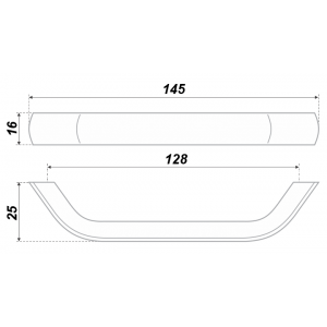 RS062CP.4/128 (Ручка мебельная) (30)