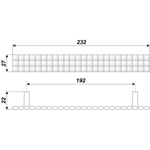 RS272CP.4/192 (Ручка мебельная) (10)